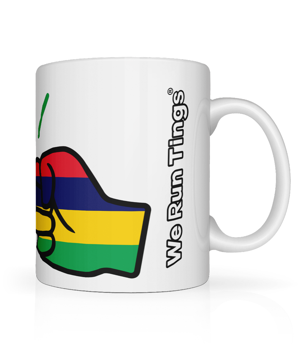 We Run Tings, Mauritius Mug