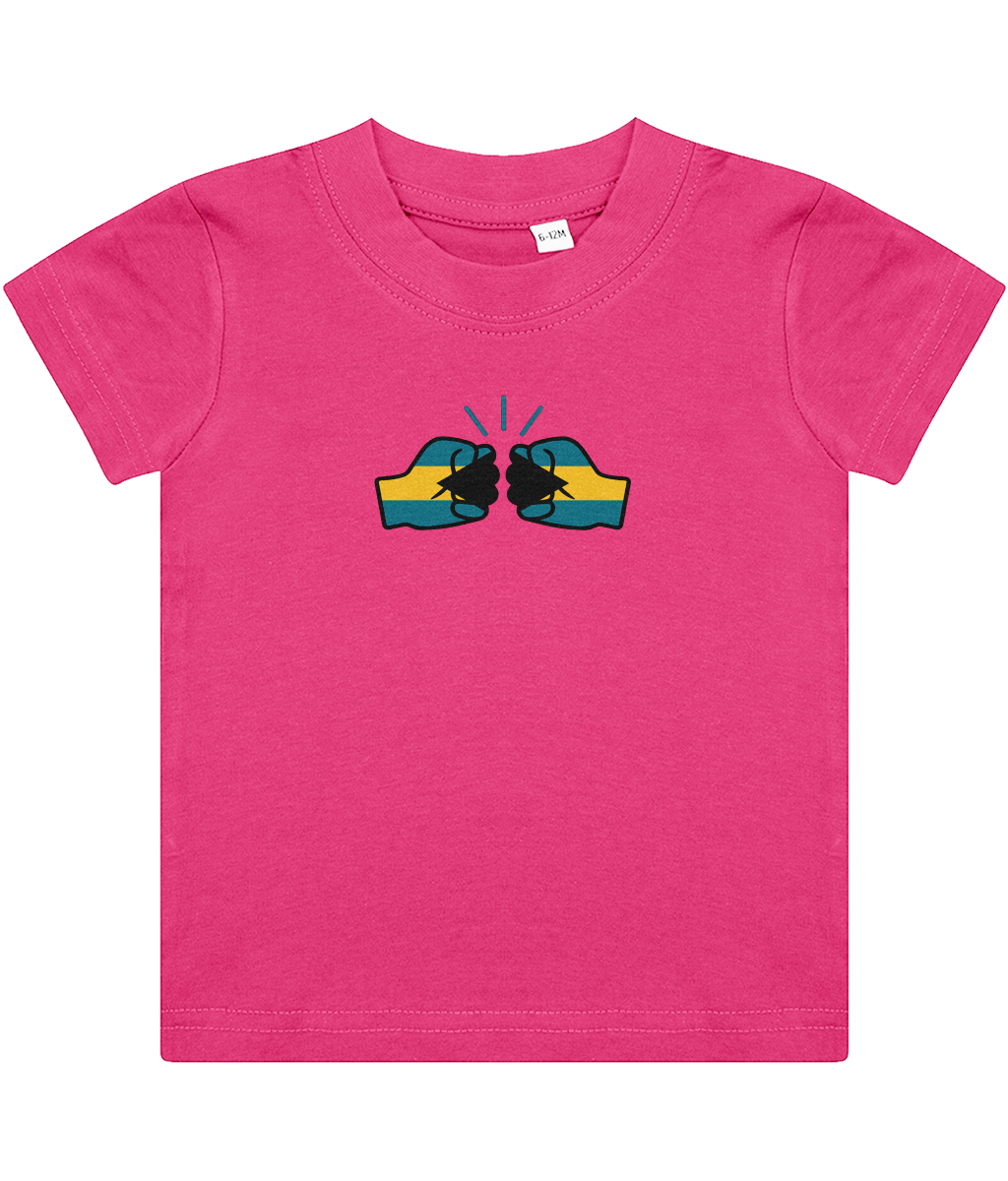 We Run Tings, Bahamas, Baby/Toddler Cotton T-Shirt, Various Colours