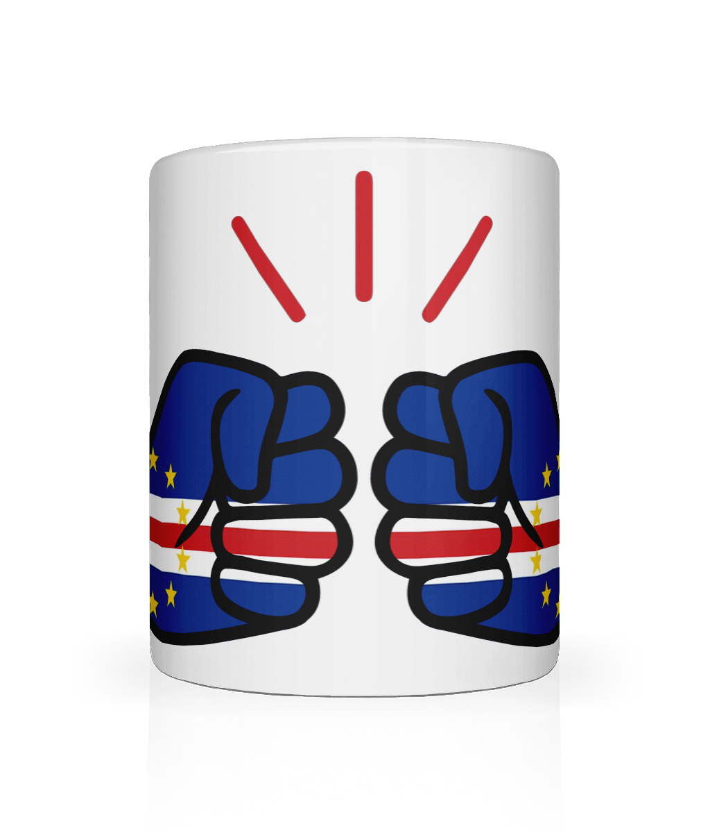 We Run Tings, Cabo Verde/Cape Verde, Tea, Coffee Ceramic Mug, Cup, White, 11oz