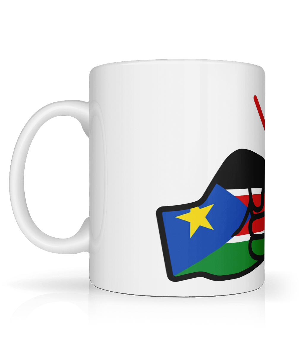 We Run Tings, South Sudan Mug