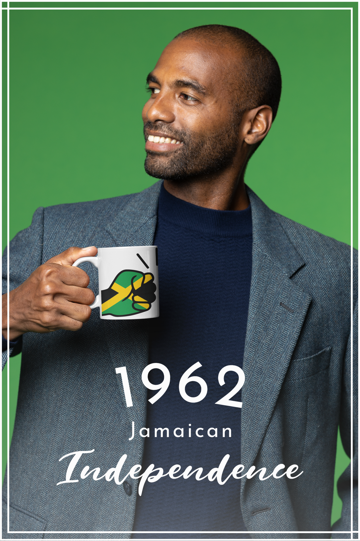 We Run Tings, Jamaica, Tea, Coffee Ceramic Mug, Cup, White, 11oz