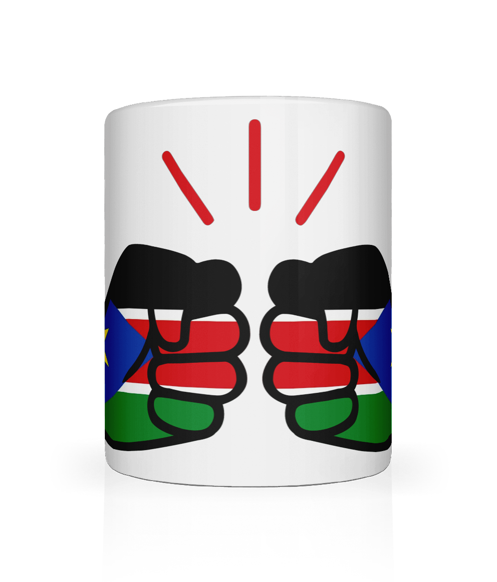We Run Tings, South Sudan Mug