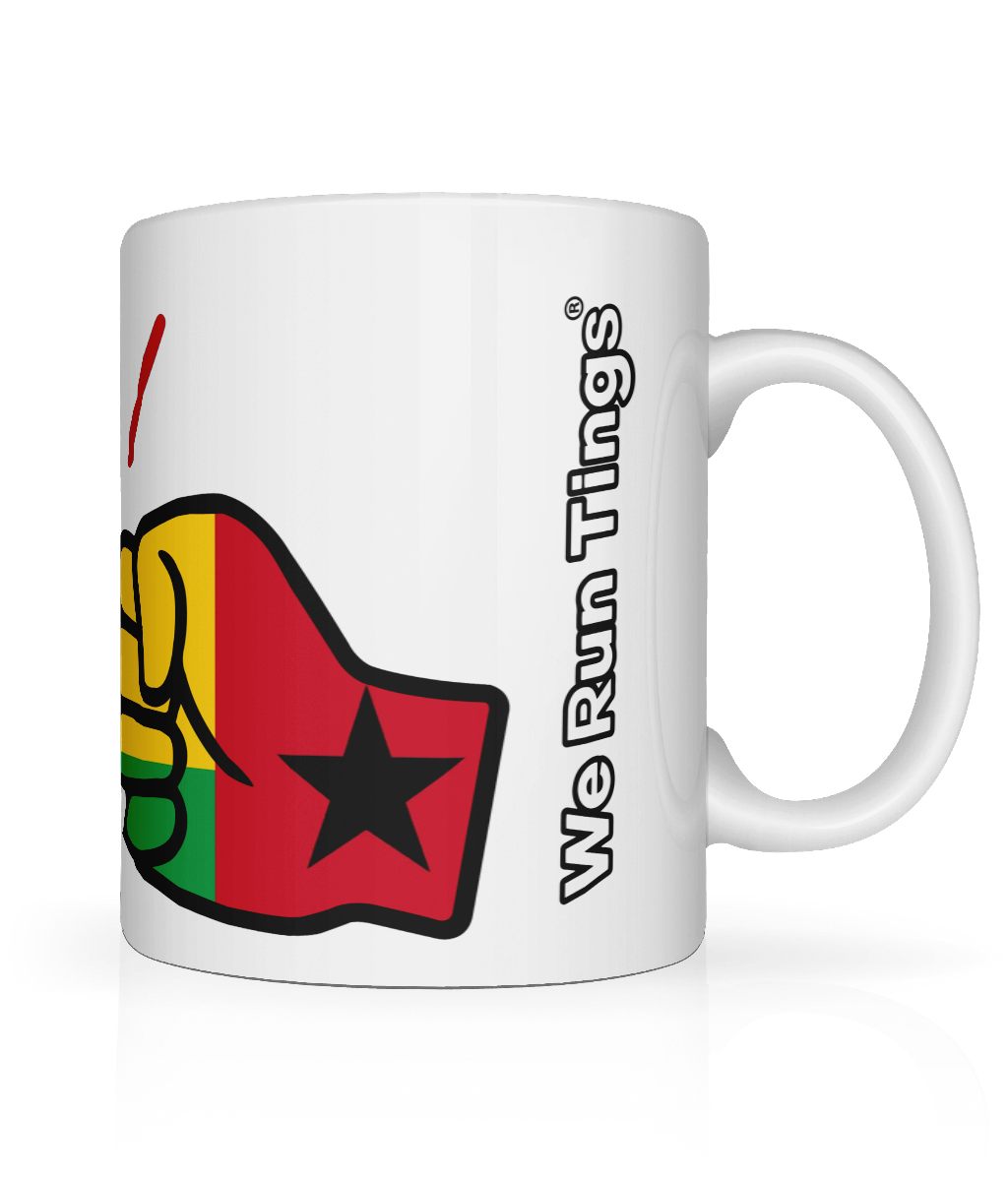 We Run Tings, Guinea-Bissau Mug