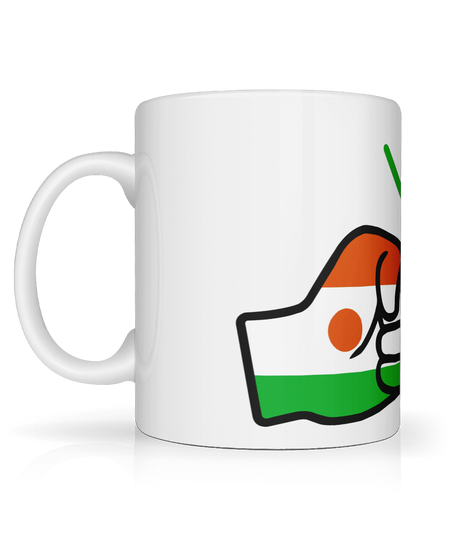 We Run Tings, Niger, Tea, Coffee Ceramic Mug, Cup, White, 11oz