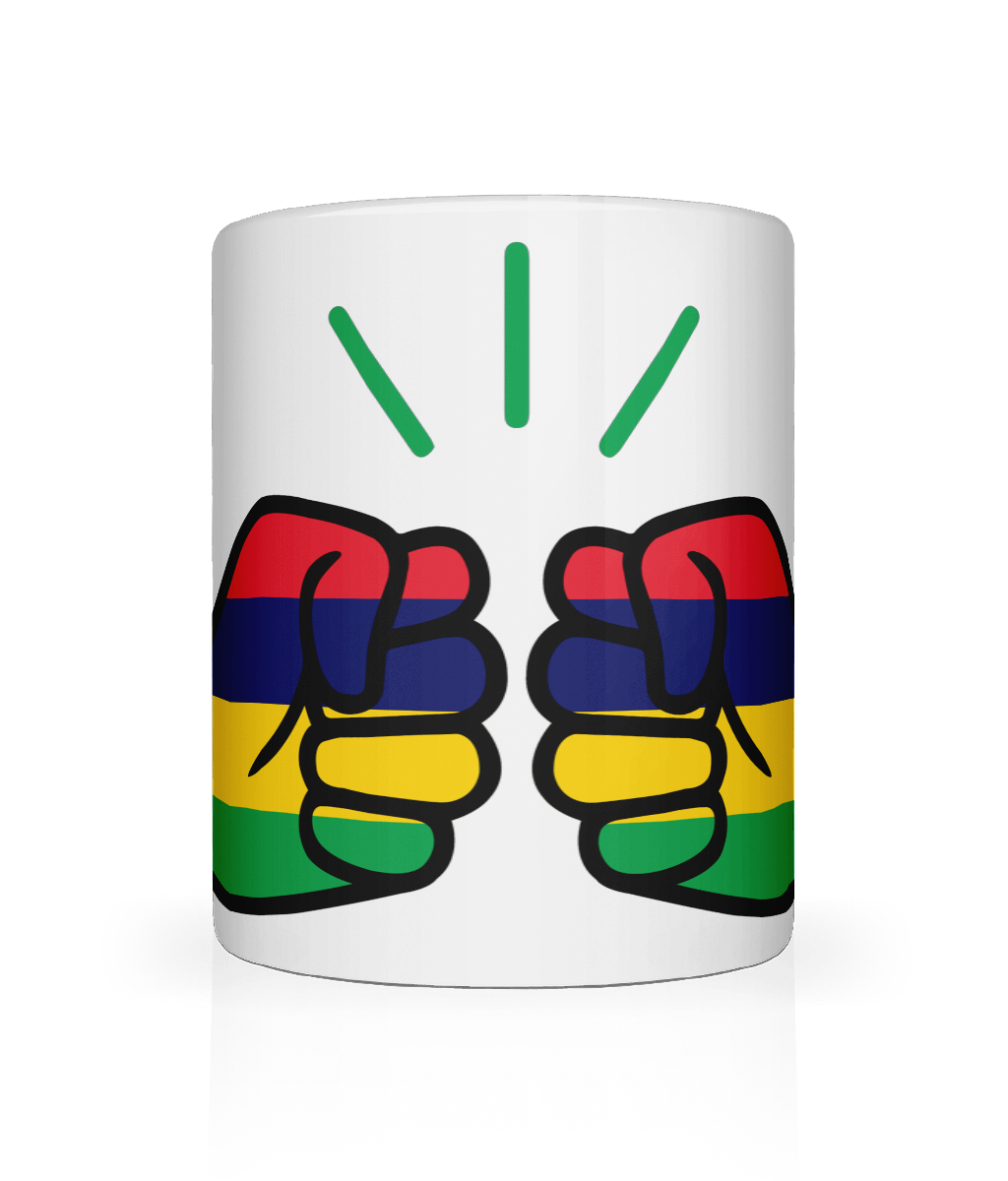 We Run Tings, Mauritius Mug