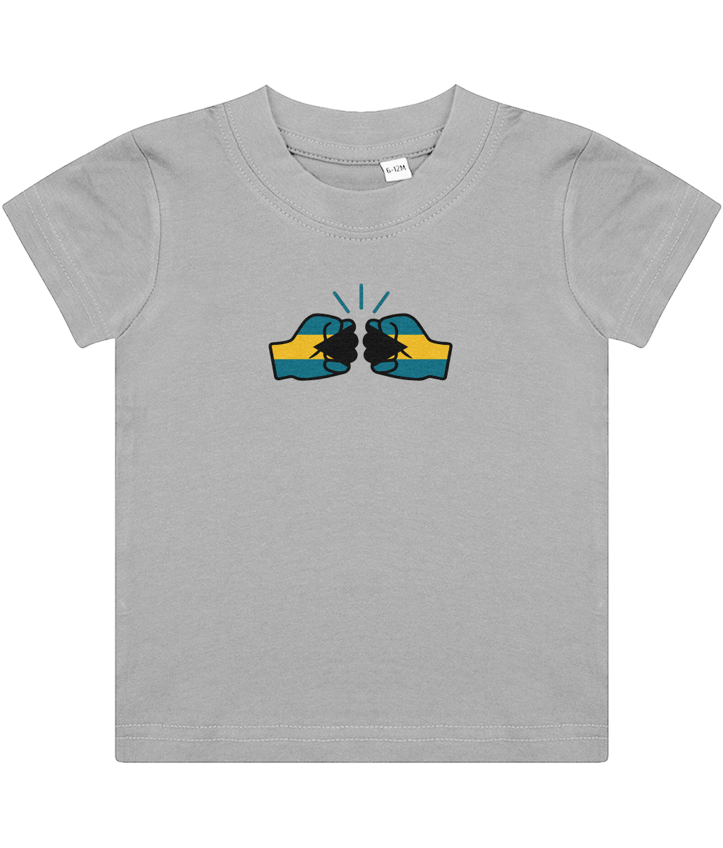 We Run Tings, Bahamas, Baby/Toddler Cotton T-Shirt, Various Colours