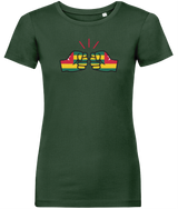 We Run Tings, Togo, Women's, Organic Ring Spun Cotton, Contemporary Shaped Fit T-Shirt
