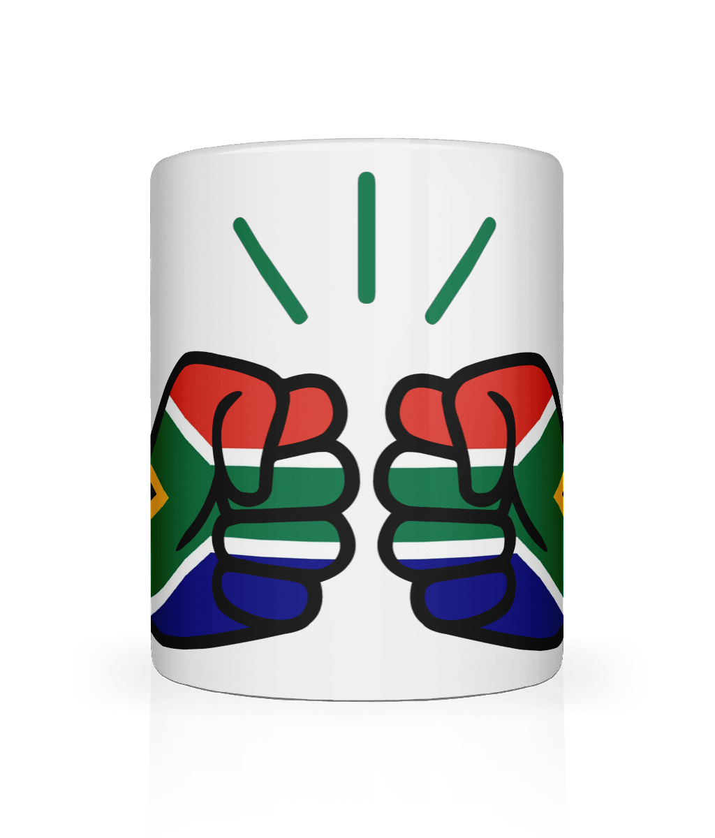We Run Tings, South Africa Mug