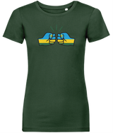 We Run Tings, Rwanda, Women's, Organic Ring Spun Cotton, Contemporary Shaped Fit T-Shirt
