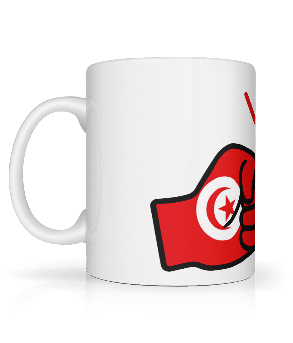 We Run Tings, Tunisia Mug