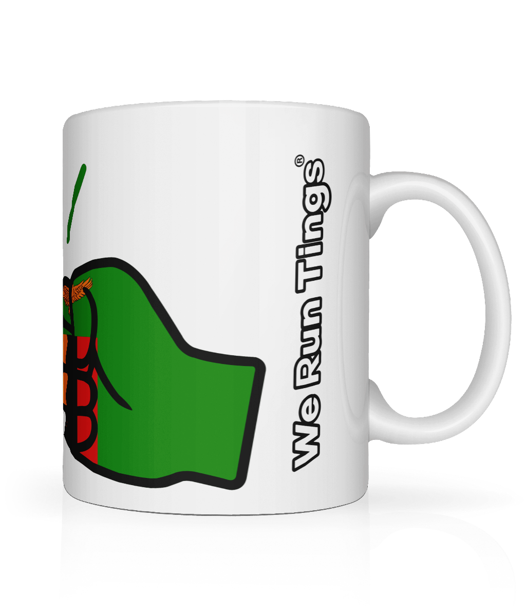 We Run Tings, Zambia Mug