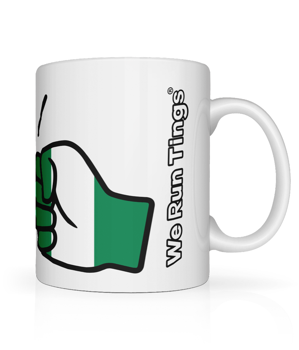 We Run Tings Nigeria Mug