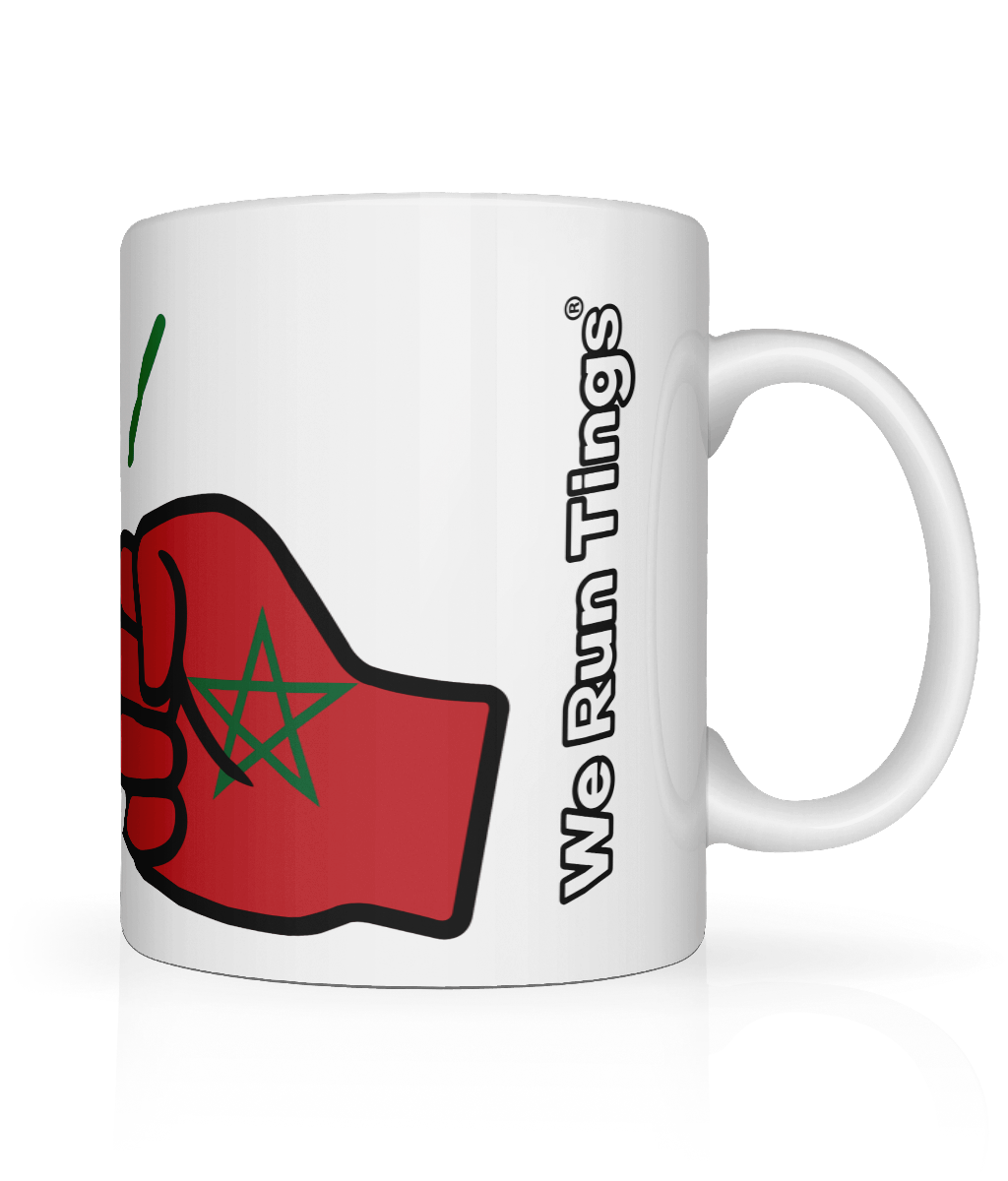 We Run Tings, Morocco Mug