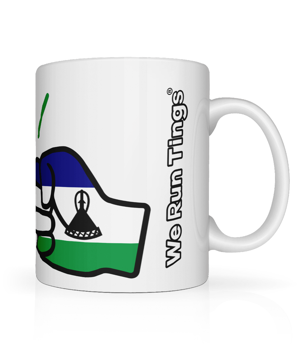 We Run Tings, Lesotho Mug