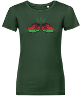 We Run Tings, Malawi, Women's, Organic Ring Spun Cotton, Contemporary Shaped Fit T-Shirt