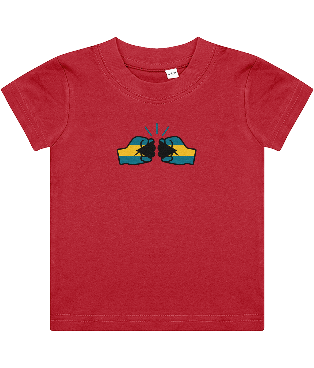 We Run Tings, Bahamas, Baby/Toddler Cotton T-Shirt, Various Colours