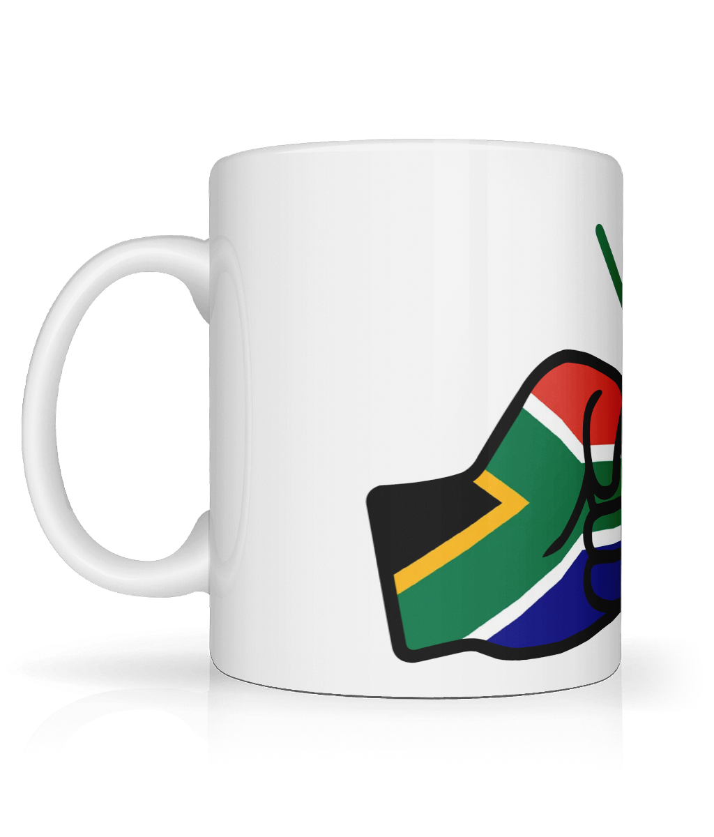 We Run Tings, South Africa Mug