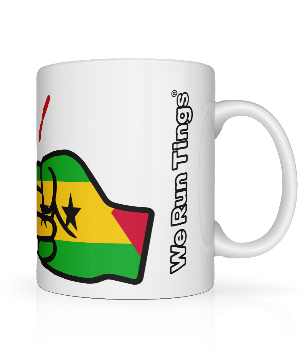 We Run Tings, São Tomé and Príncipe Mug