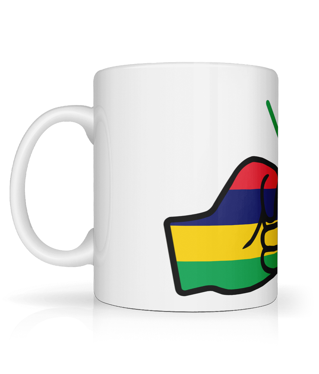 We Run Tings, Mauritius Mug