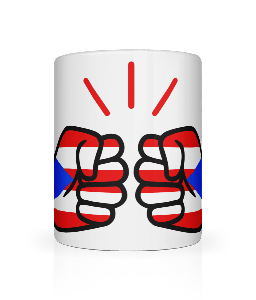 We Run Tings, Puerto Rico Mug