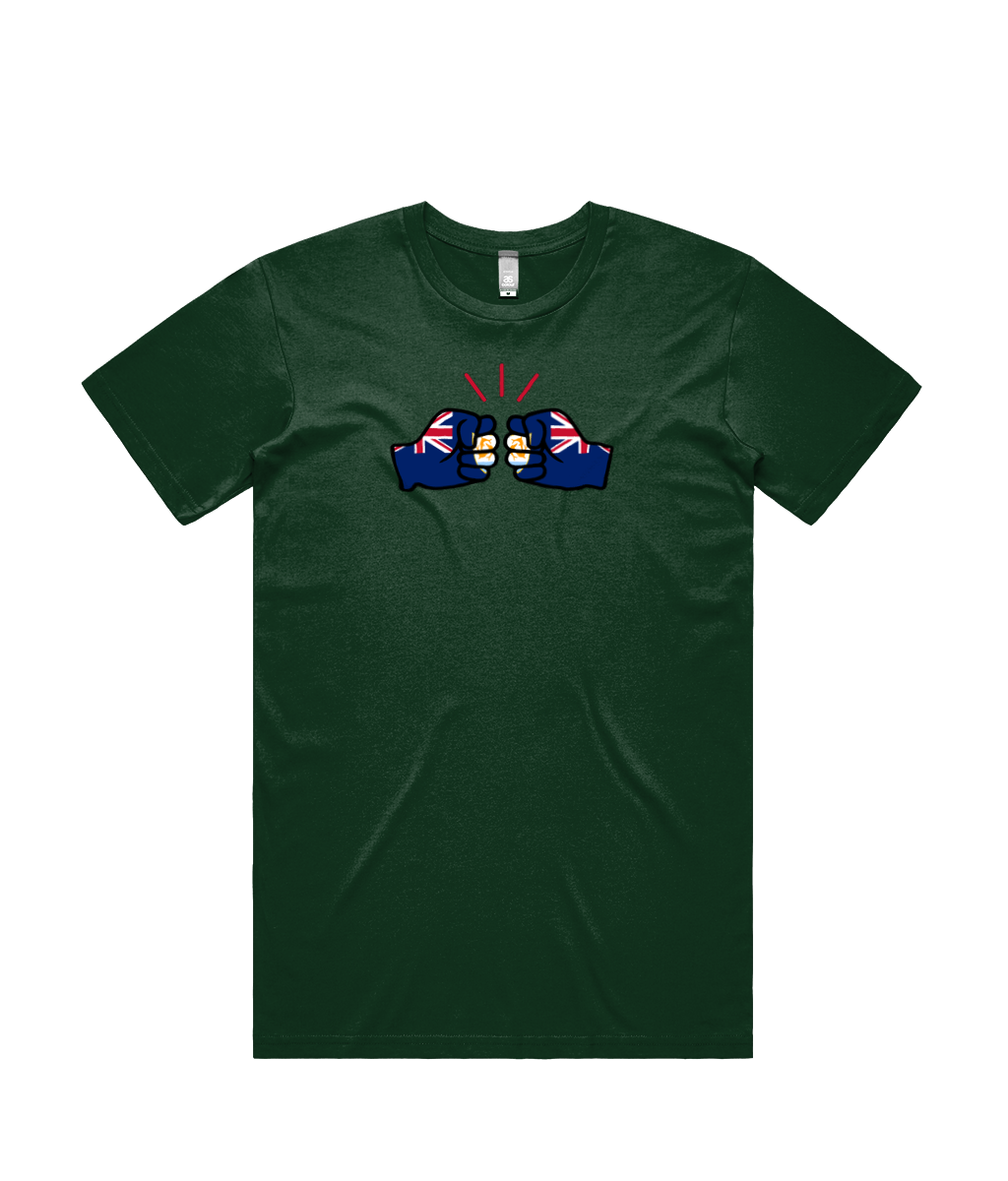 We Run Tings, Anguilla, Men's, Relaxed Fit, Cotton T-Shirt