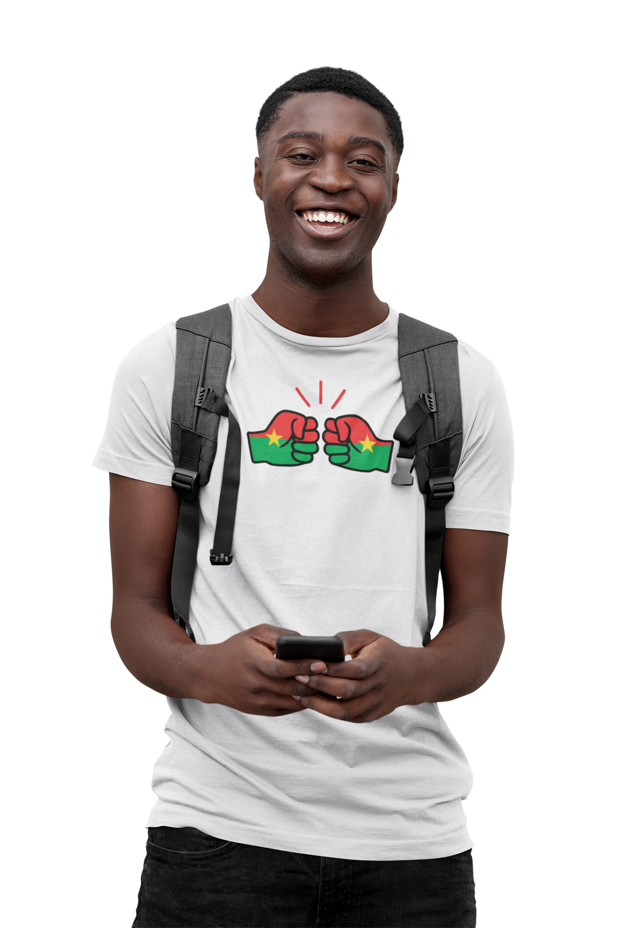 We Run Tings, Burkina Faso, Iconic Unisex T-Shirt