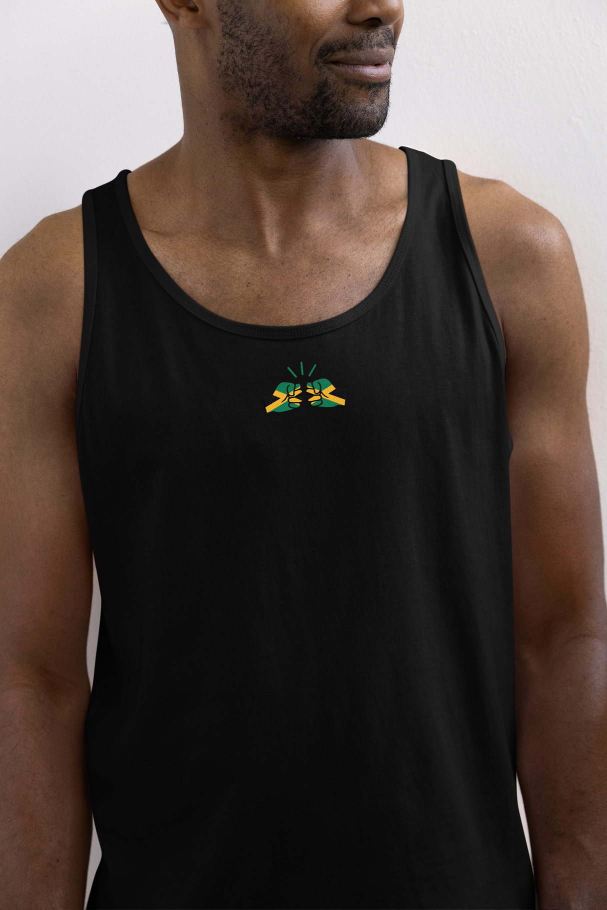 We Run Tings, Jamaica, Unisex, Tank/Vest Top, Small Centre Logo
