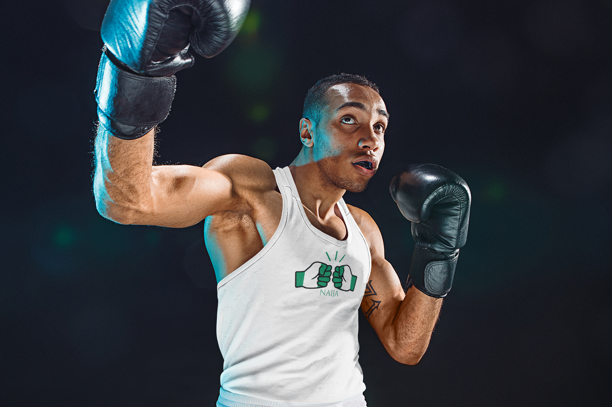 We Run Tings, Nigeria, Naija, White Unisex, Tank, Vest Top