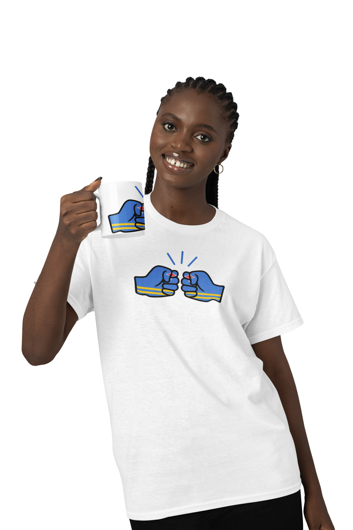 We Run Tings, Aruba Mug