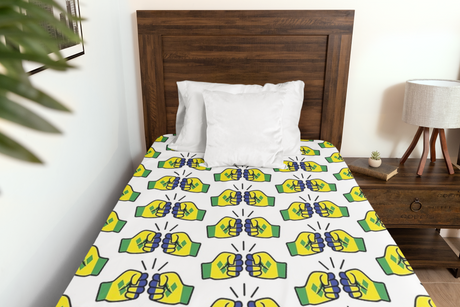 We Run Tings, St. Vincent, Duvet Cover, Pillowcases Not Included
