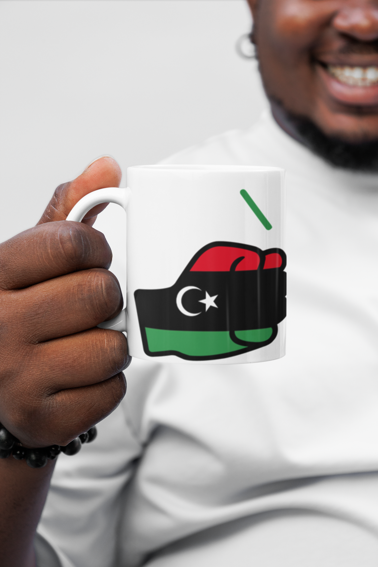 We Run Tings, Libya Mug
