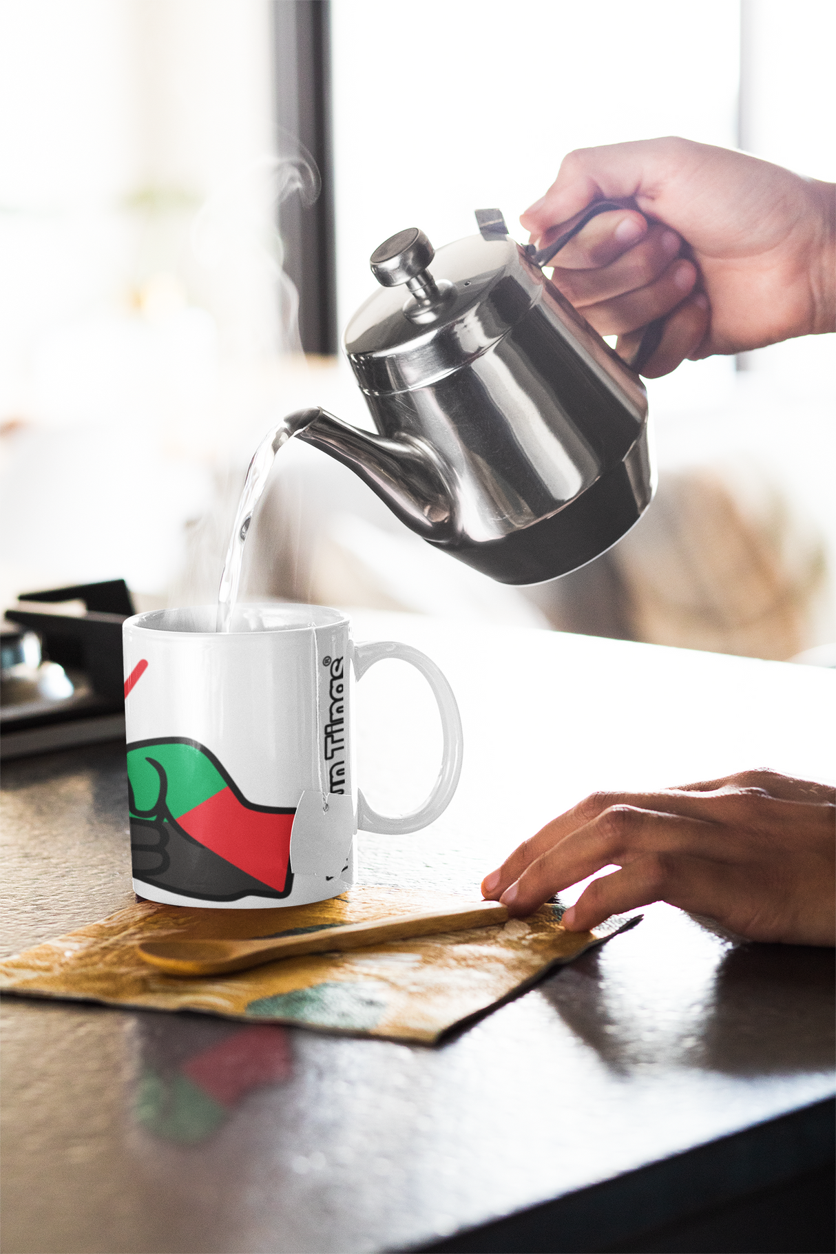 We Run Tings, Martinique Mug