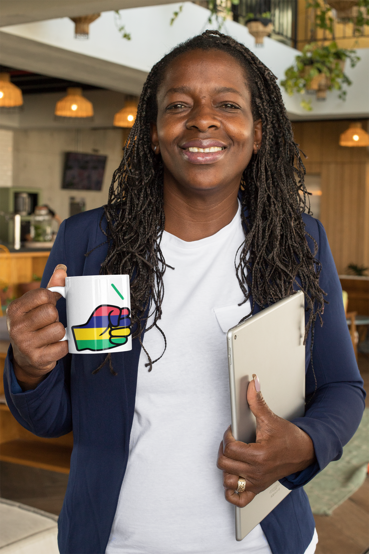 We Run Tings, Mauritius Mug