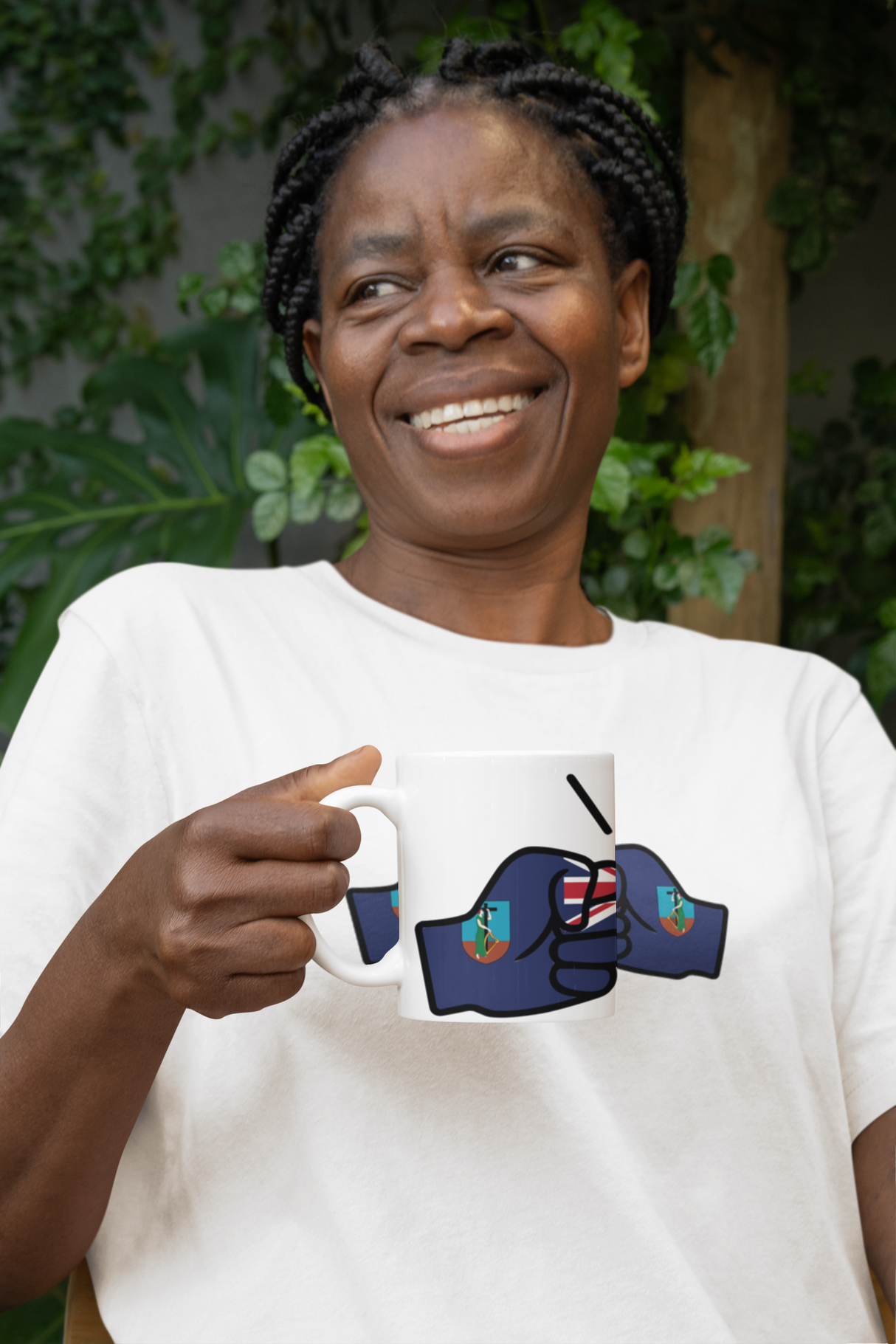 We Run Tings, Montserrat Mug