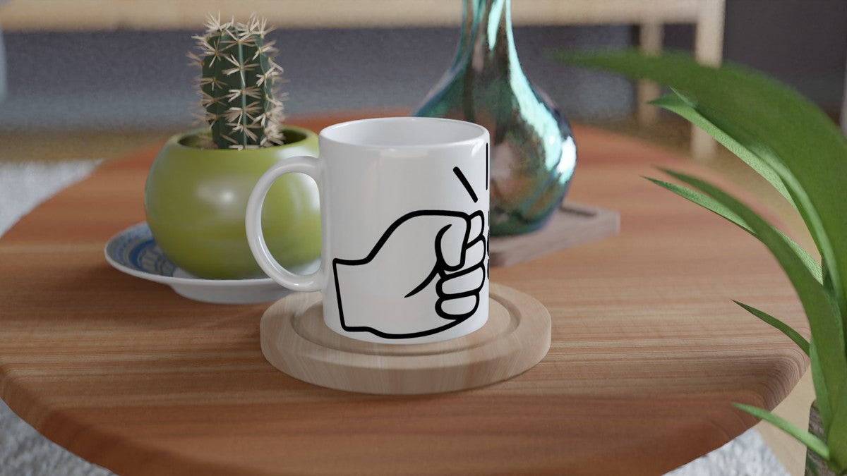 We Run Tings, Original, Tea, Coffee Ceramic Mug, Cup, White, 11oz