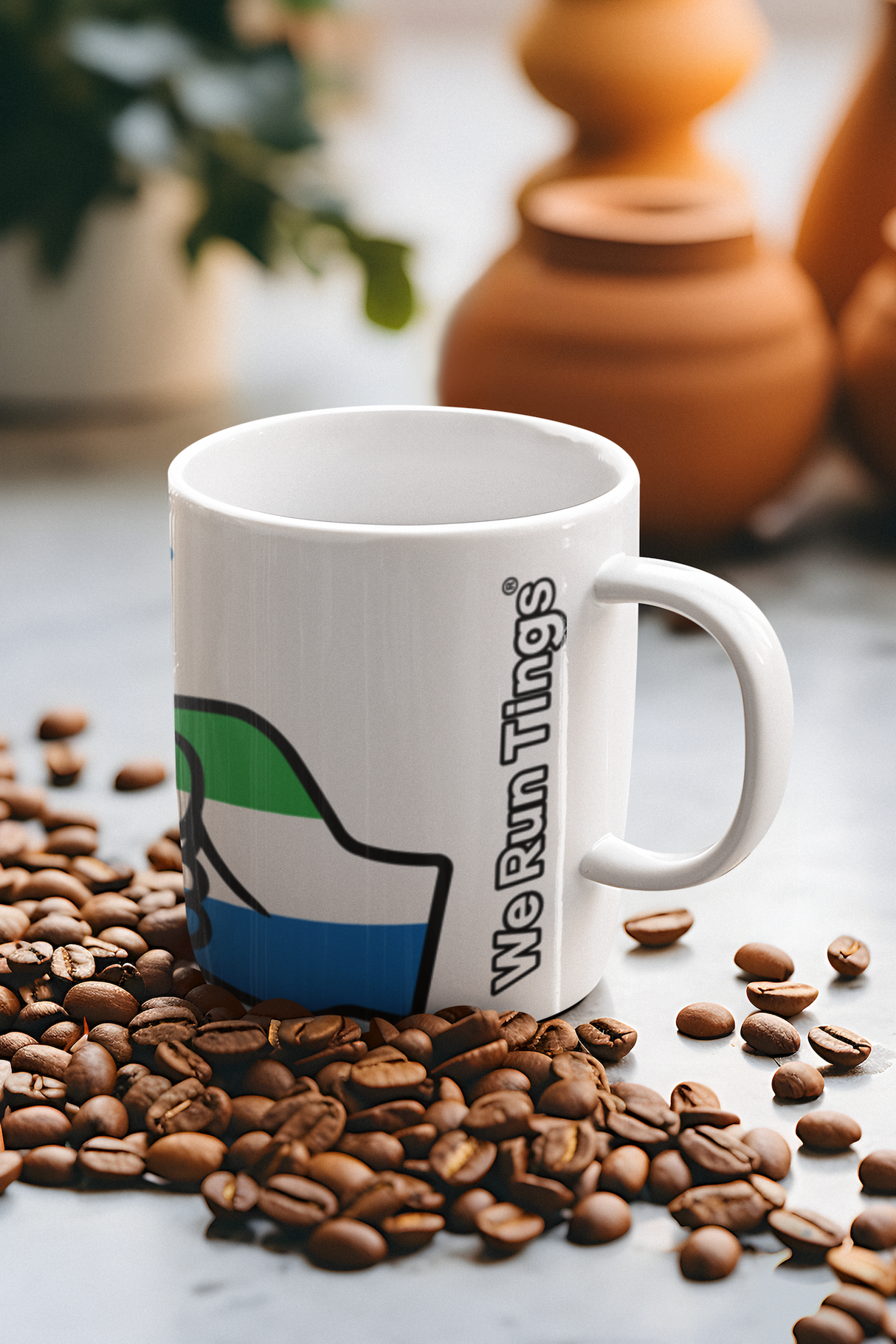 We Run Tings, Sierra Leone Mug