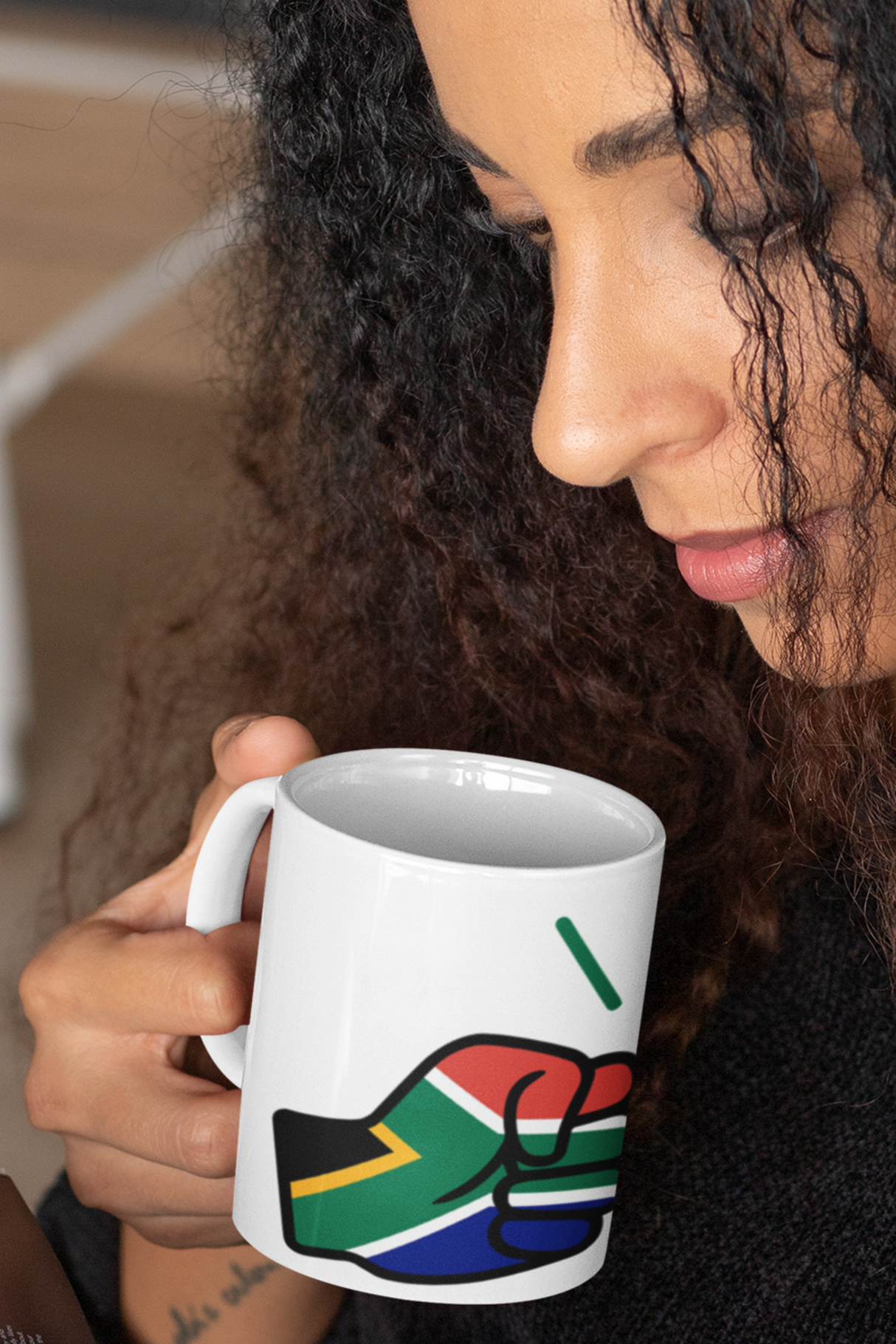 We Run Tings, South Africa Mug