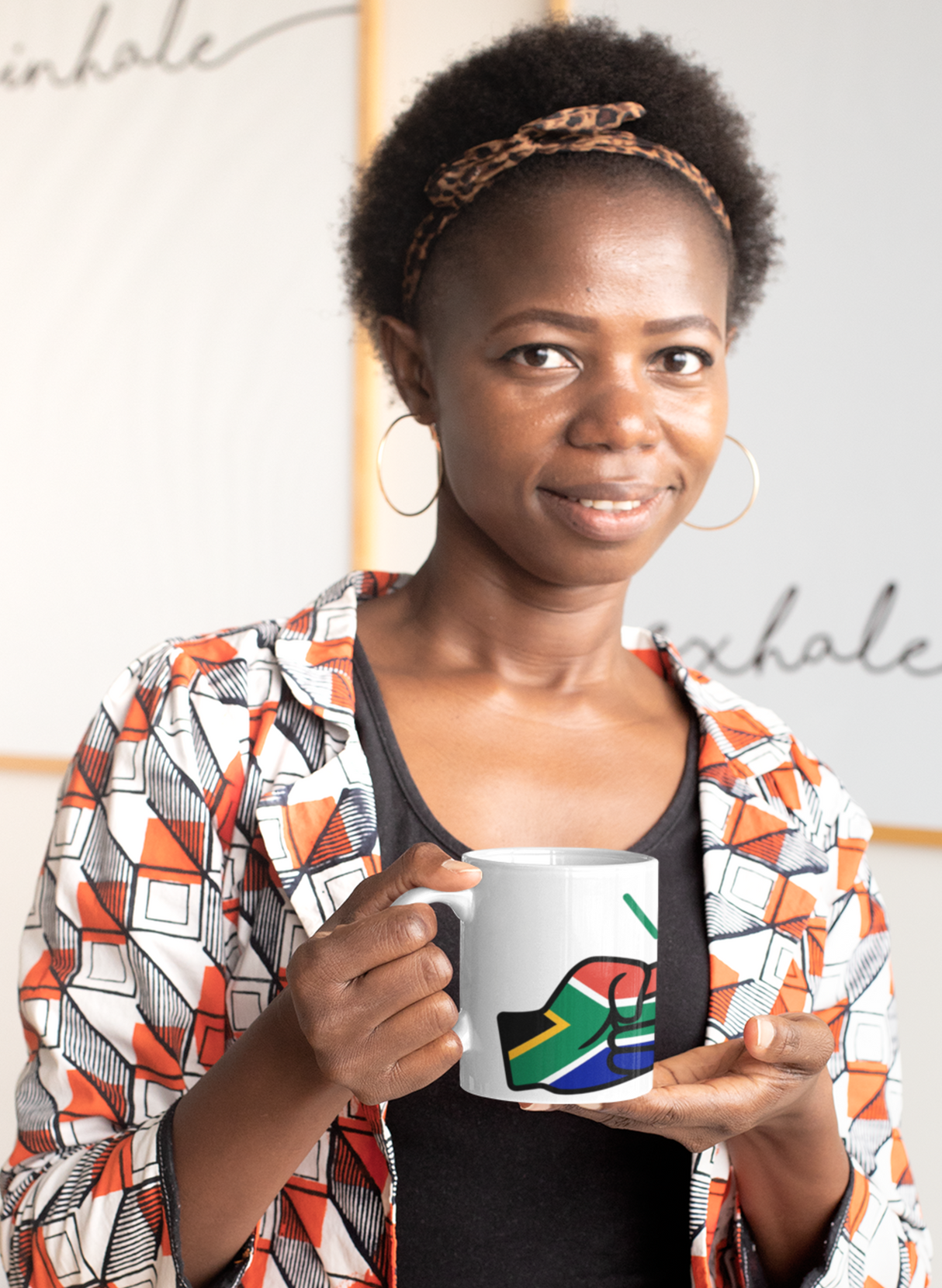 We Run Tings, South Africa Mug