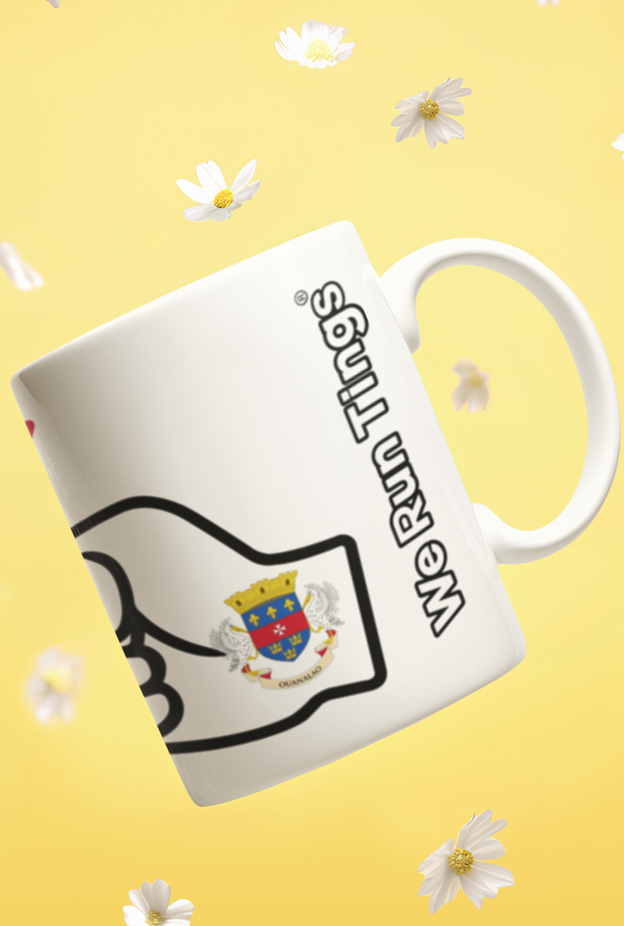 We Run Tings, St Barts Mug