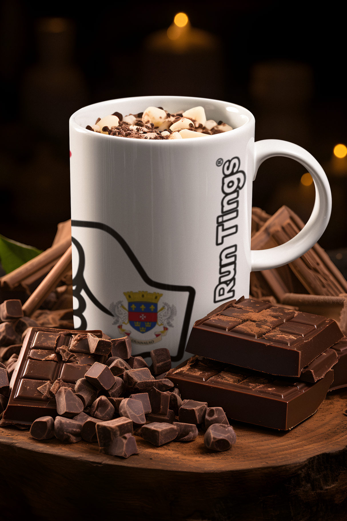 We Run Tings, St Barts Mug