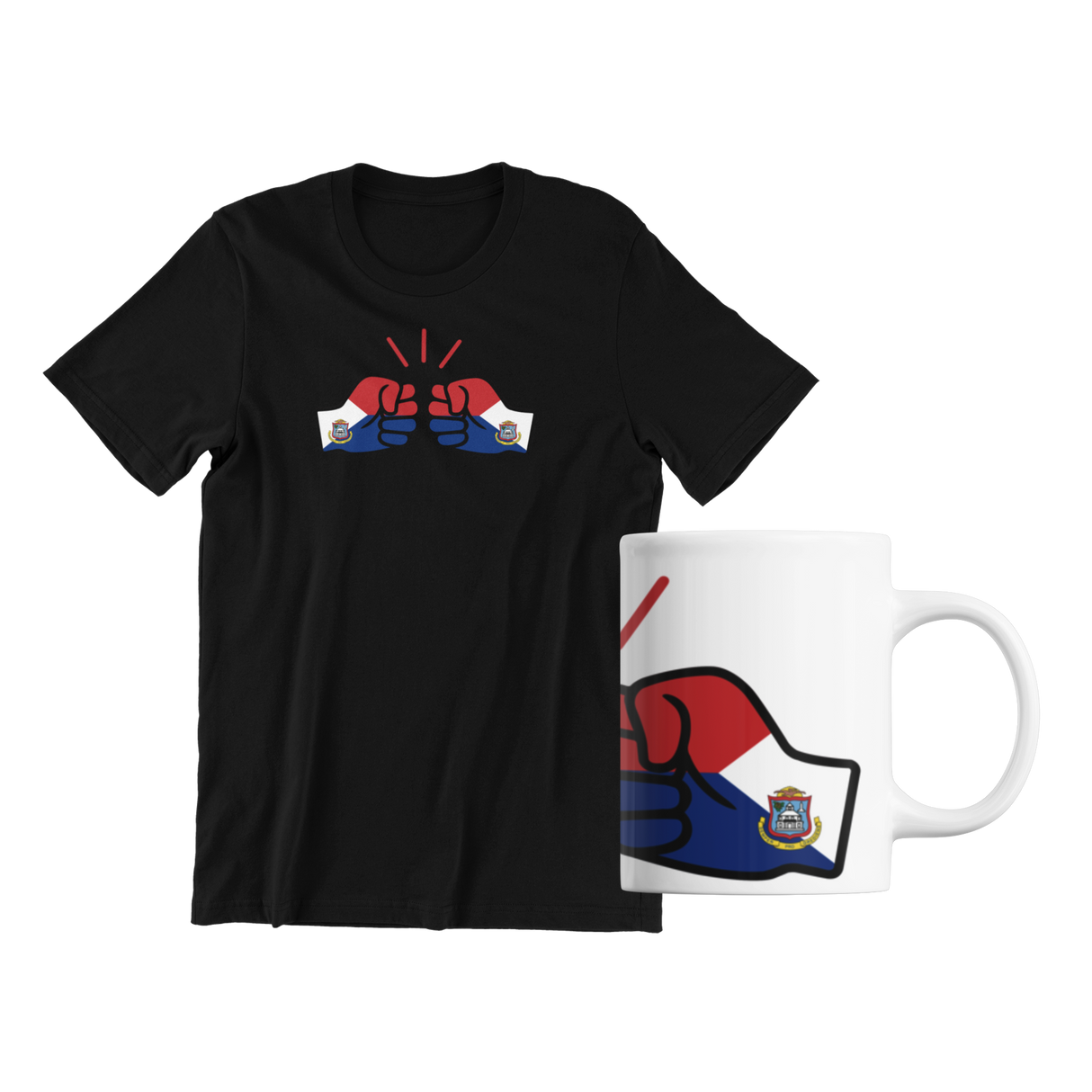 We Run Tings, St Martin Mug