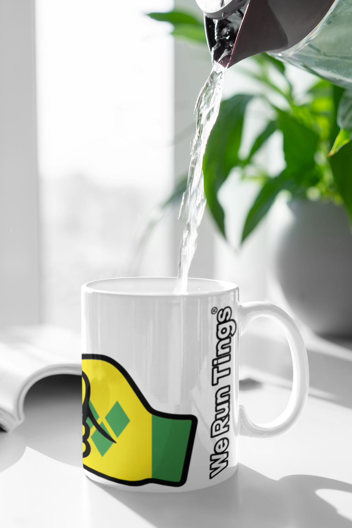 We Run Tings, St. Vincent and the Grenadines Mug