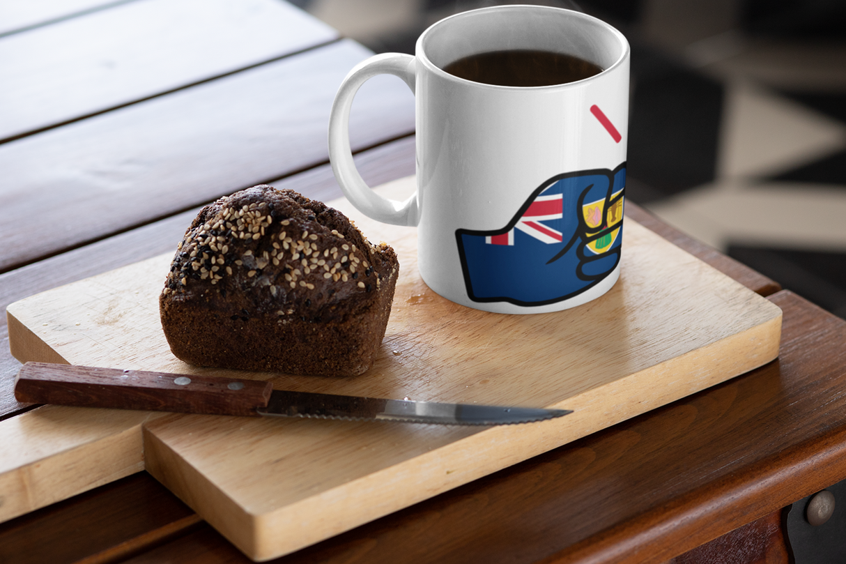 We Run Tings, Turks and Caicos Mug