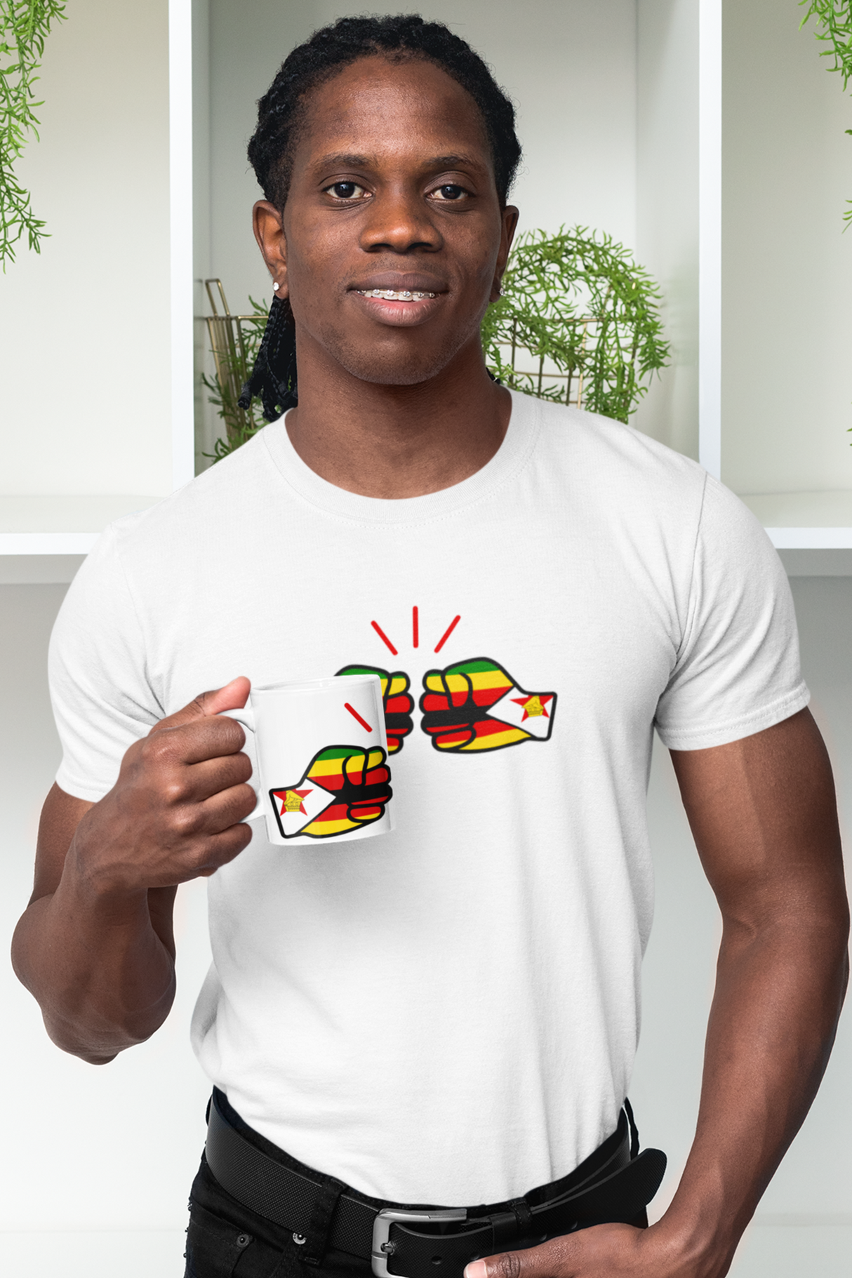 We Run Tings, Zimbabwe Mug