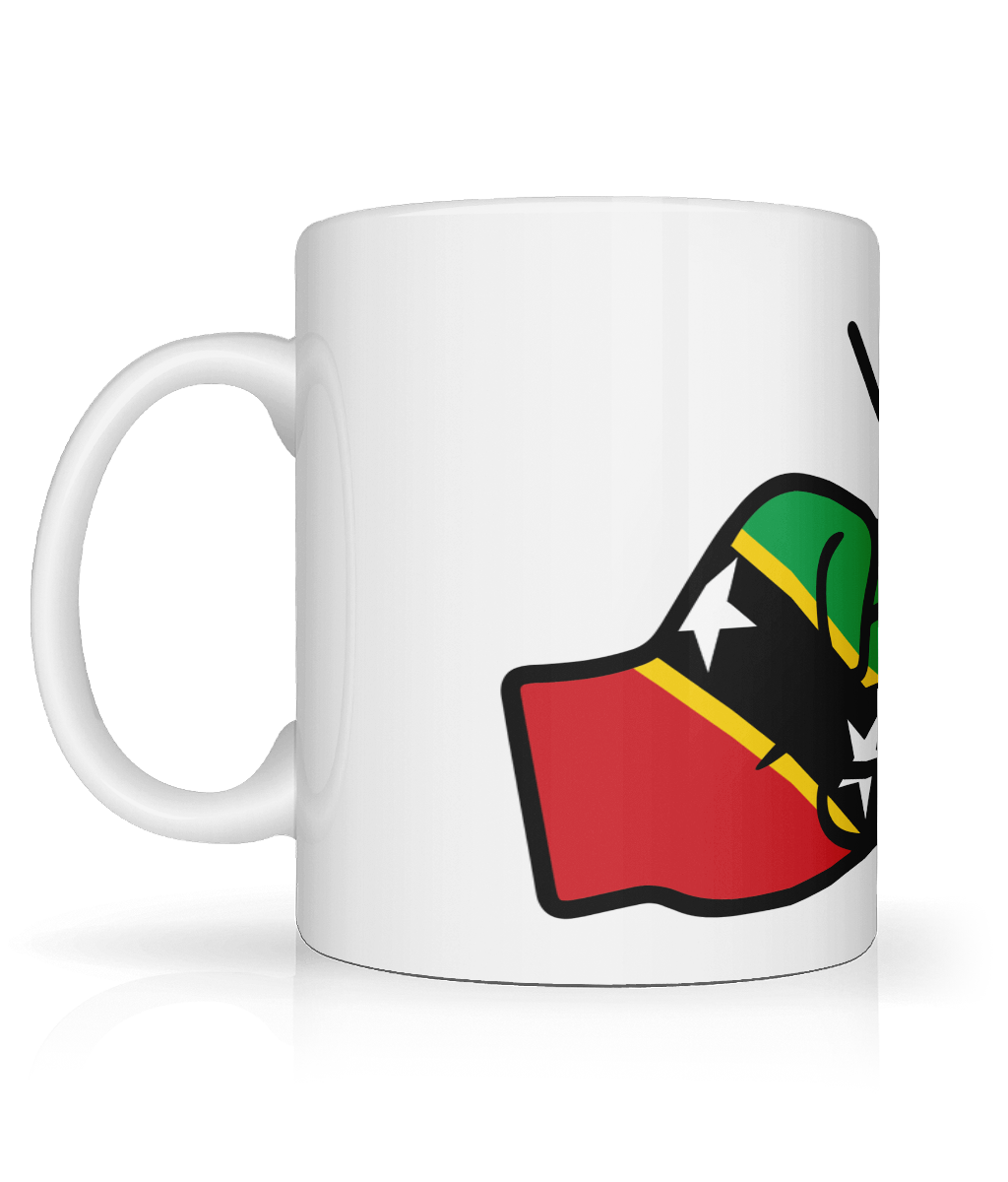We Run Tings, St. Kitts and Nevis Mug