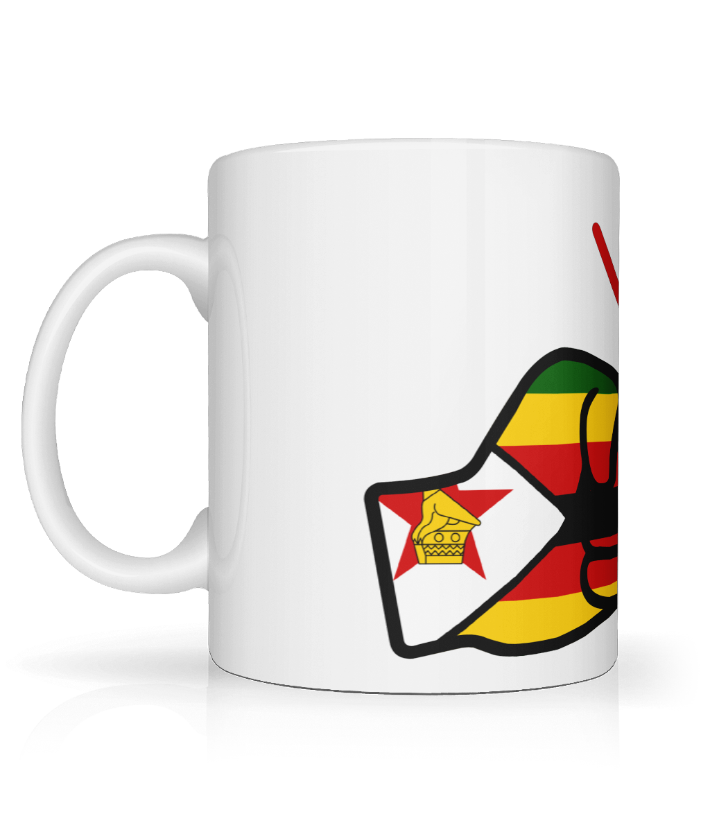 We Run Tings, Zimbabwe Mug