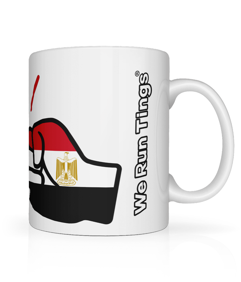 We Run Tings, Egypt, Tea, Coffee Ceramic Mug, Cup, White, 11oz