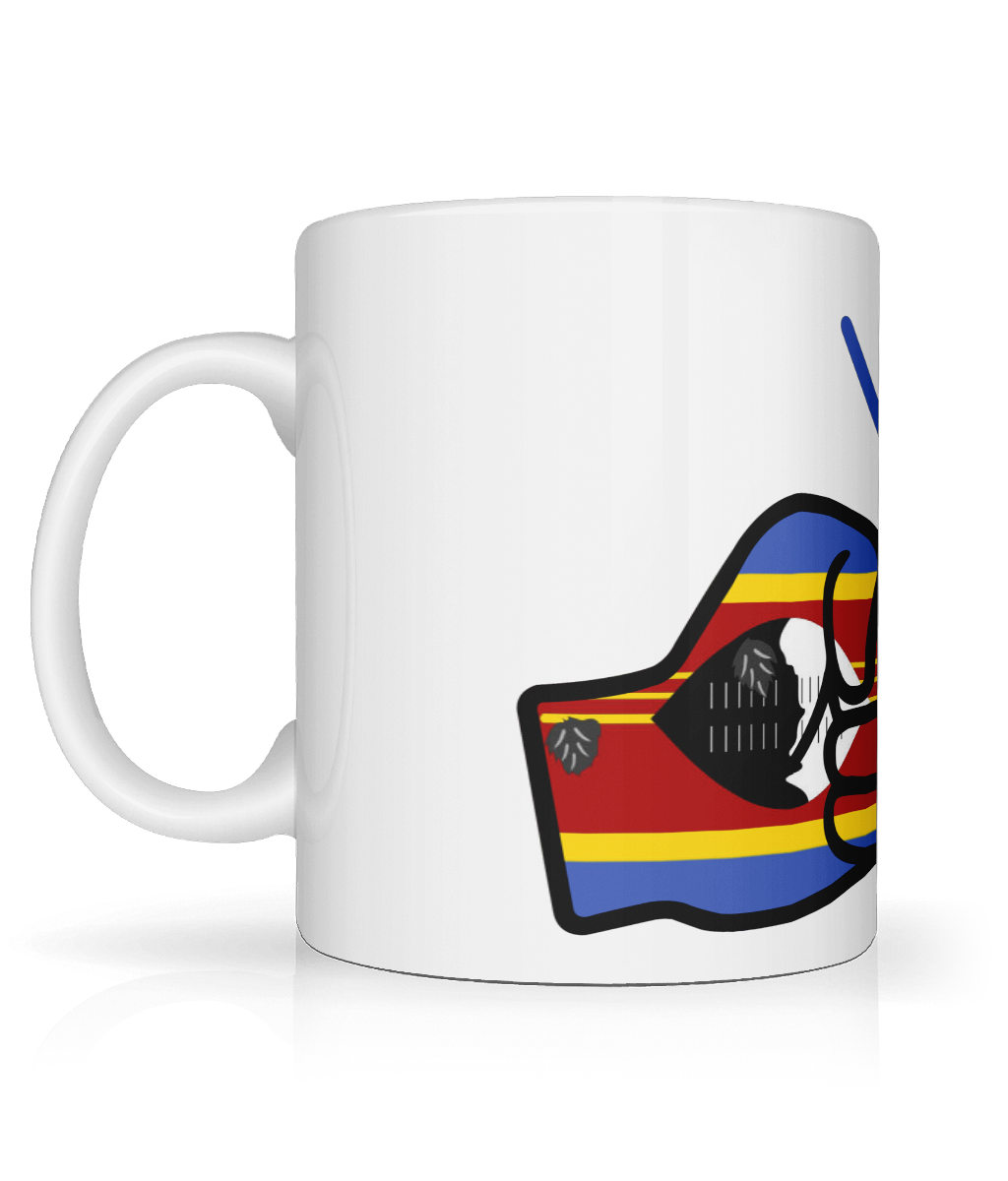 We Run Tings, Eswatini Mug