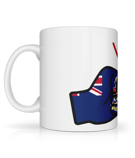 We Run Tings, Cayman Islands, Tea, Coffee Ceramic Mug, Cup, White, 11oz