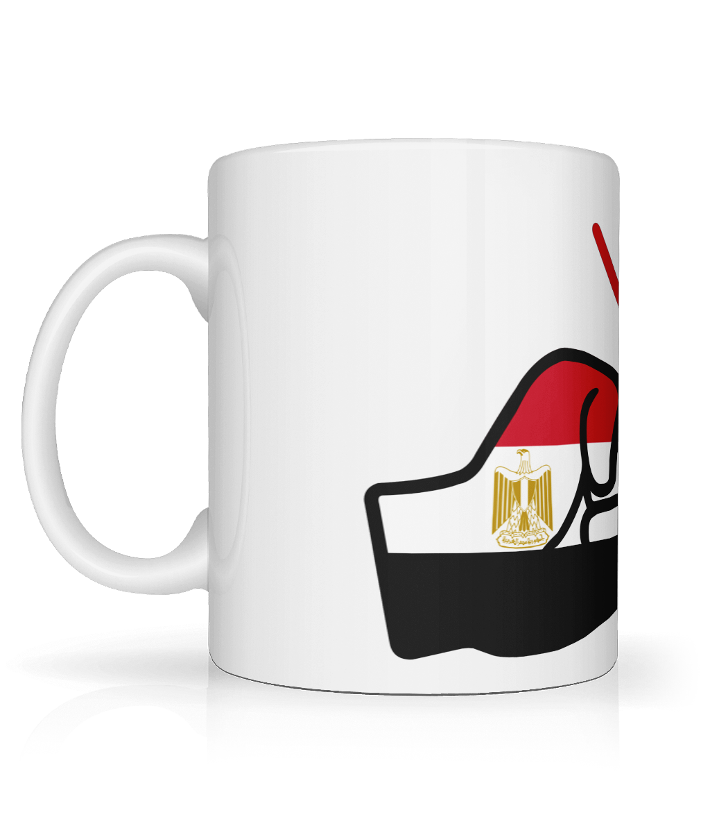 We Run Tings, Egypt, Tea, Coffee Ceramic Mug, Cup, White, 11oz